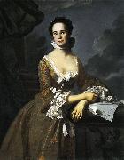 John Singleton Copley Mrs. Daniel Hubbard oil on canvas